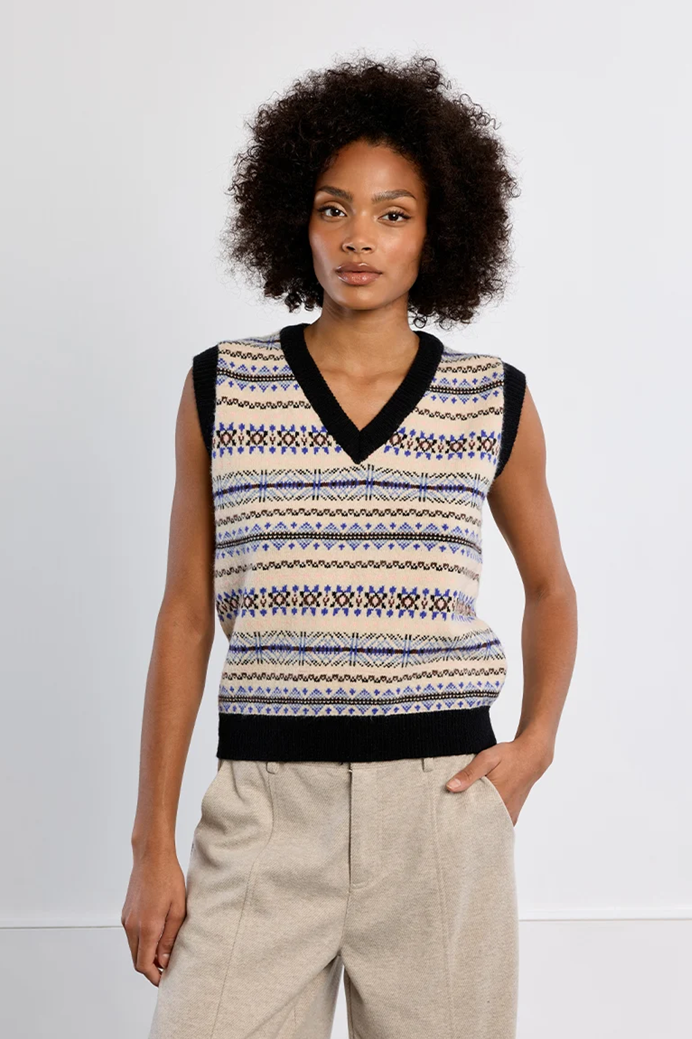 Women's Molly Bracken Norwegian Knit Vest