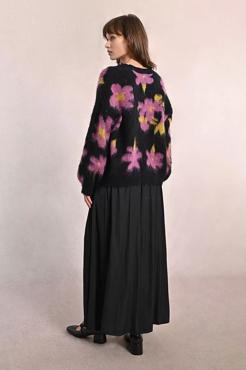 Women's Molly Bracken Brandi Floral Crew Knit