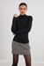 Women's Molly Bracken Essential Turtleneck in Black