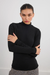 Women's Molly Bracken Essential Turtleneck in Black