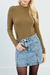Women's Molly Bracken Essential Turtleneck in Khaki
