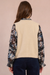 Women's Molly Bracken Glitzy Knit Vest in Cream