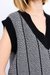 Women's Molly Bracken Herringbone Vest in Black