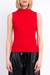 Women's Molly Bracken Layering Turtleneck Tank in Cherry