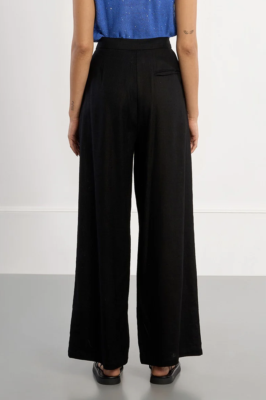 Women's Molly Bracken Messing Trouser in Black