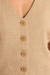 Women's Molly Bracken Messing Vest in Beige