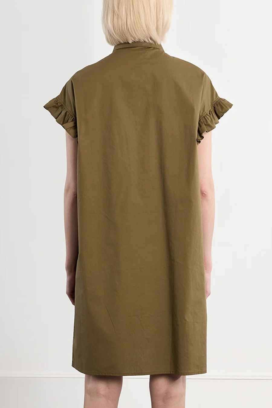Women's Molly Bracken Minette Shirt Dress in Khaki