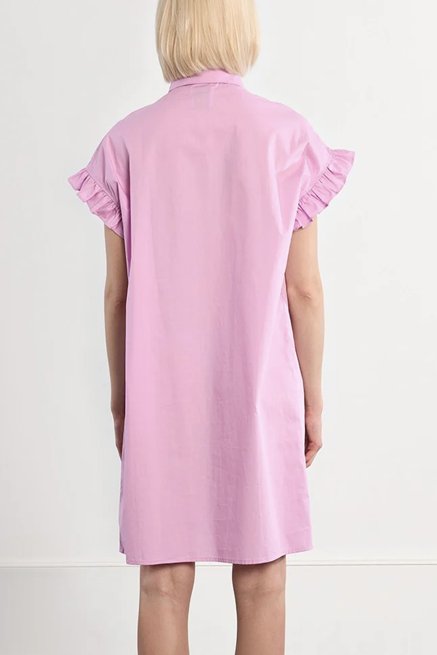 Women's Molly Bracken Minette Shirt Dress in Lilac