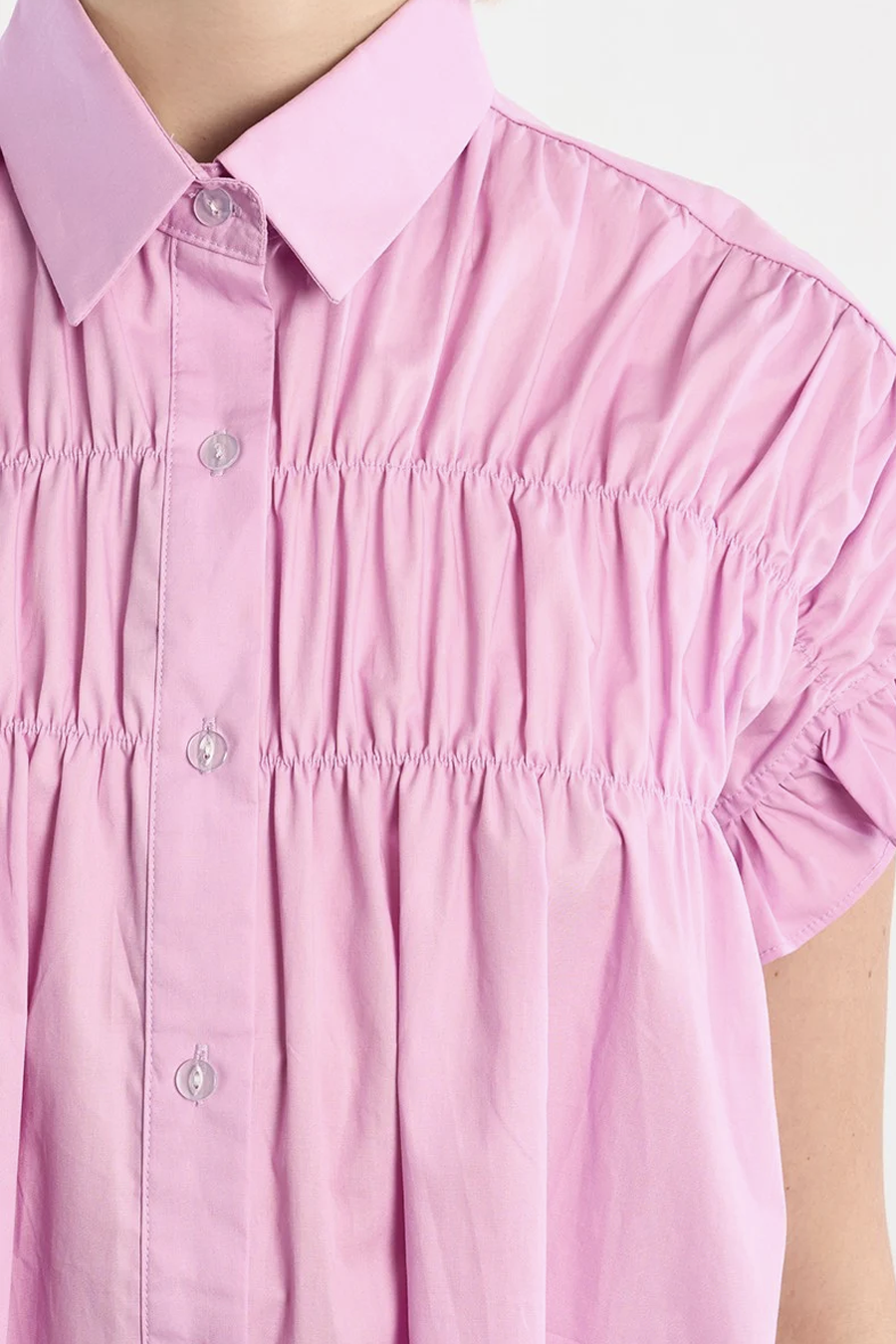 Women's Molly Bracken Minette Shirt Dress in Lilac