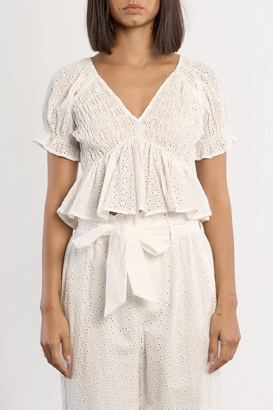 Women's Molly Bracken Sophie Eyelet Blouse
