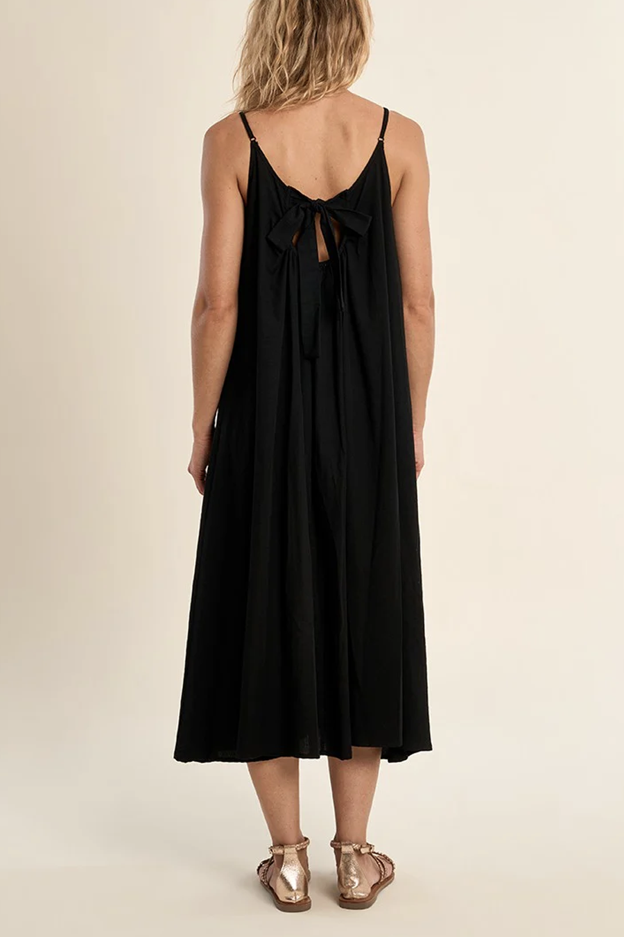 Women's Molly Bracken Trapeze Dress in Black
