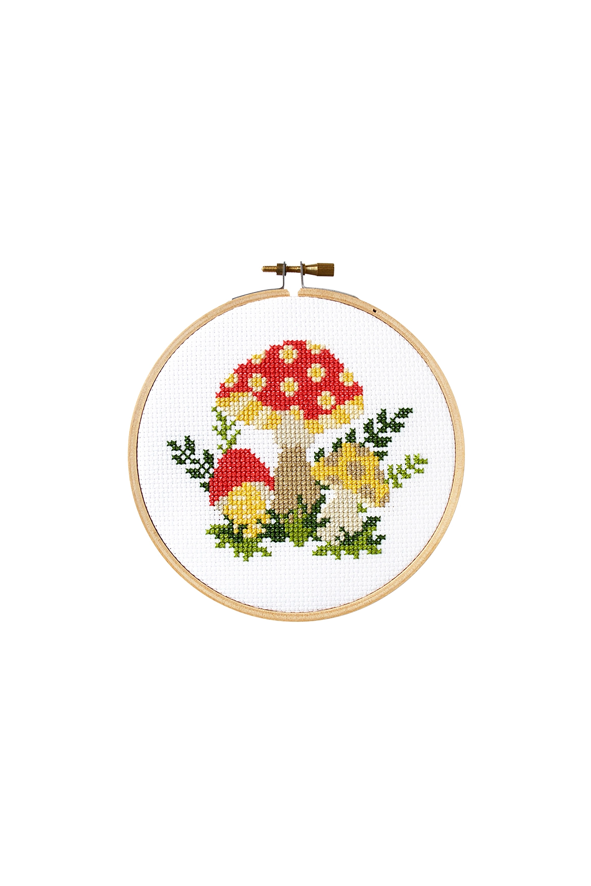 Mushroom DIY Cross Stitch Kit