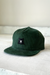 North Standard Unstructured Lil Black Bear Snapback in Spruce Cord