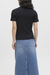 Women's JJXX Hadley Slinky Polo in Black