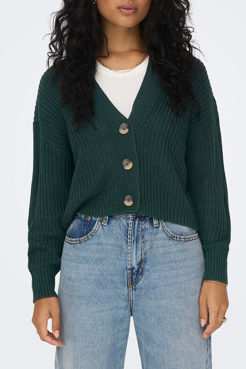 Women's Only Nice Cardigan in Green Gables