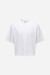 Men's Only & Sons Fred Short Sleeve Crop Tee in Bright White