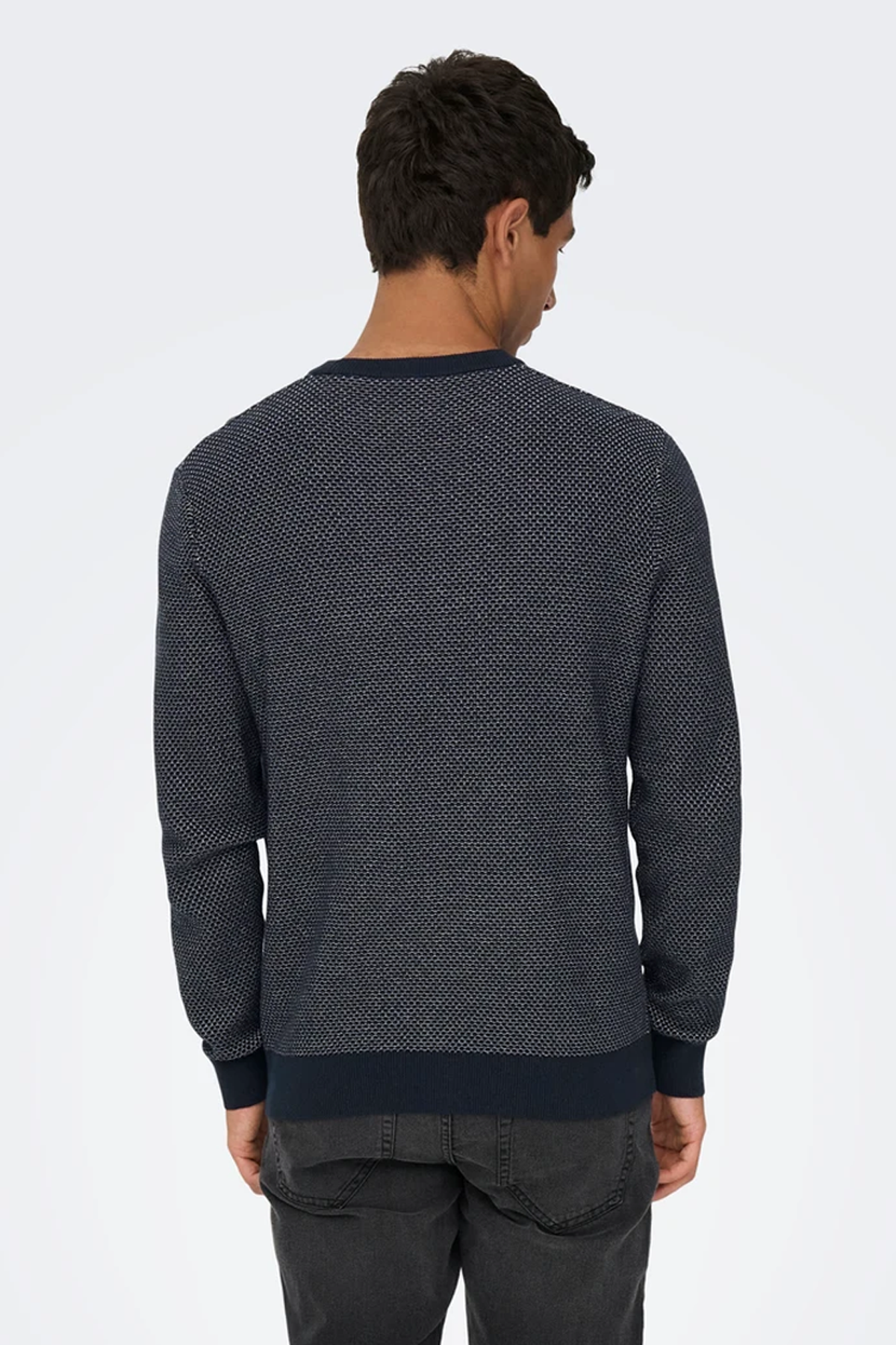 Men's Only & Sons Morgan Structured Crew Knit
