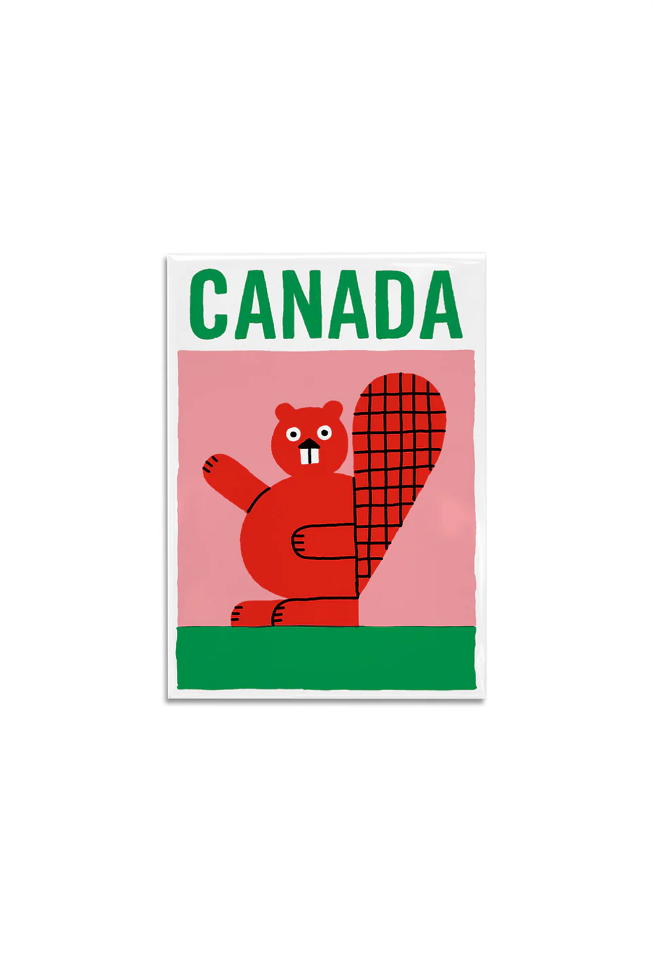 Paperole Beaver Magnet