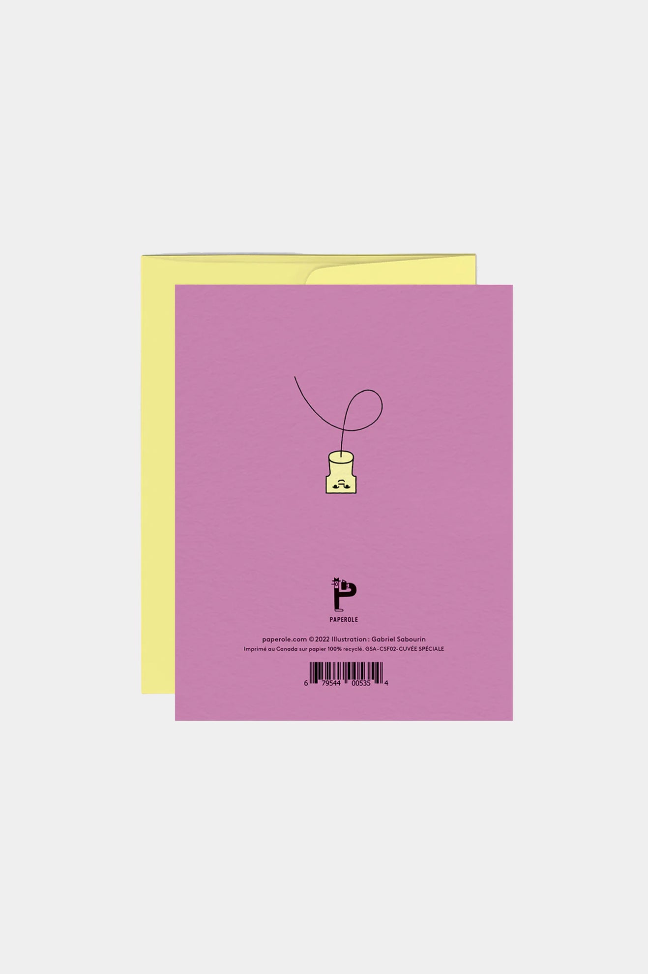 Paperole Cuvée Spéciale Card