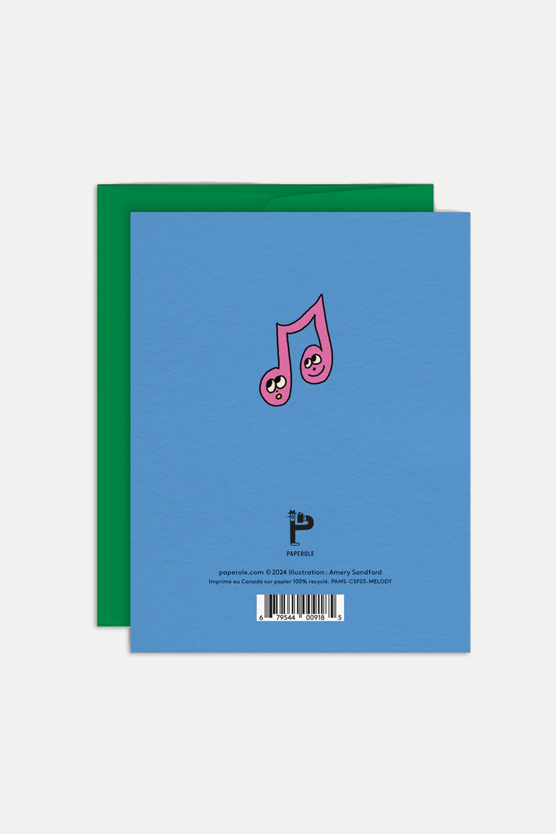 Paperole Melody Birthday Card