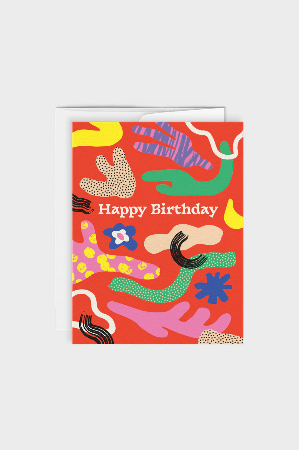 Paperole Shapes Birthday Card