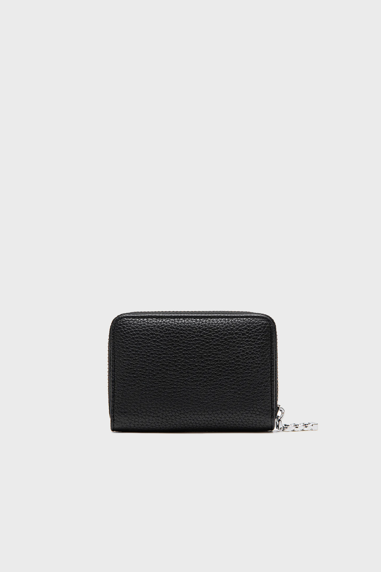 Pixie Mood Kimi Card Wallet in Black Pebbled