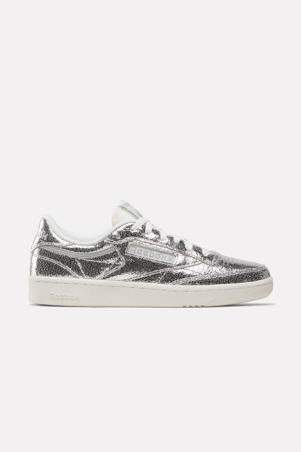 Women's Reebok Club C 85 in Silver Metallic
