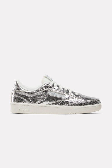 Women's Reebok Club C 85 in Silver Metallic
