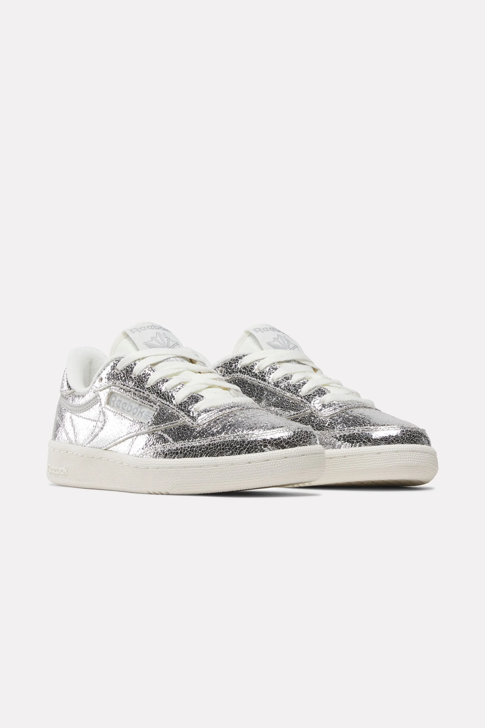 Women's Reebok Club C 85 in Silver Metallic
