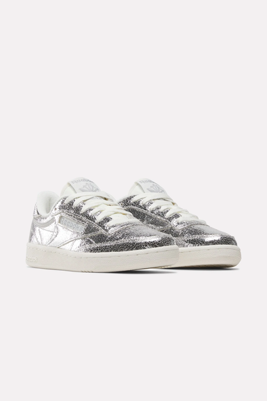 Women's Reebok Club C 85 in Silver Metallic