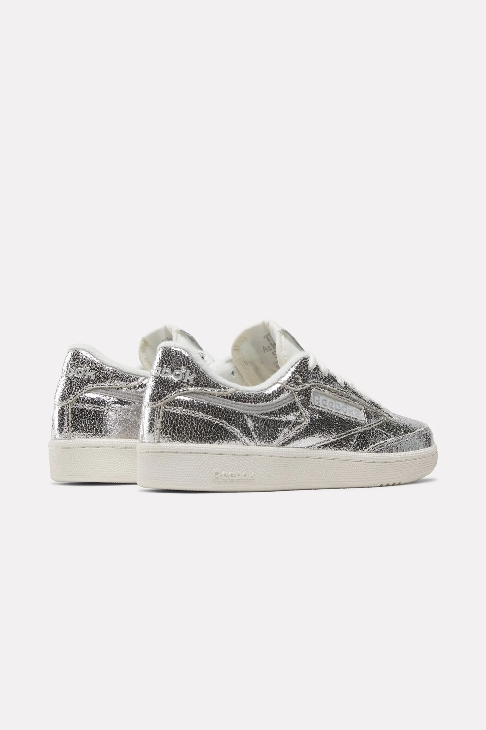 Women's Reebok Club C 85 in Silver Metallic