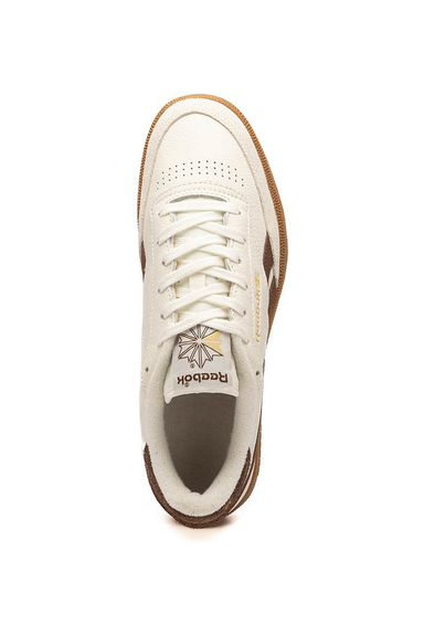Men's Reebok Club C Revenge  in Chalk, Formal Brown & Gum