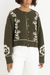 Women's Rhythm Antique Floral Crop Cardigan