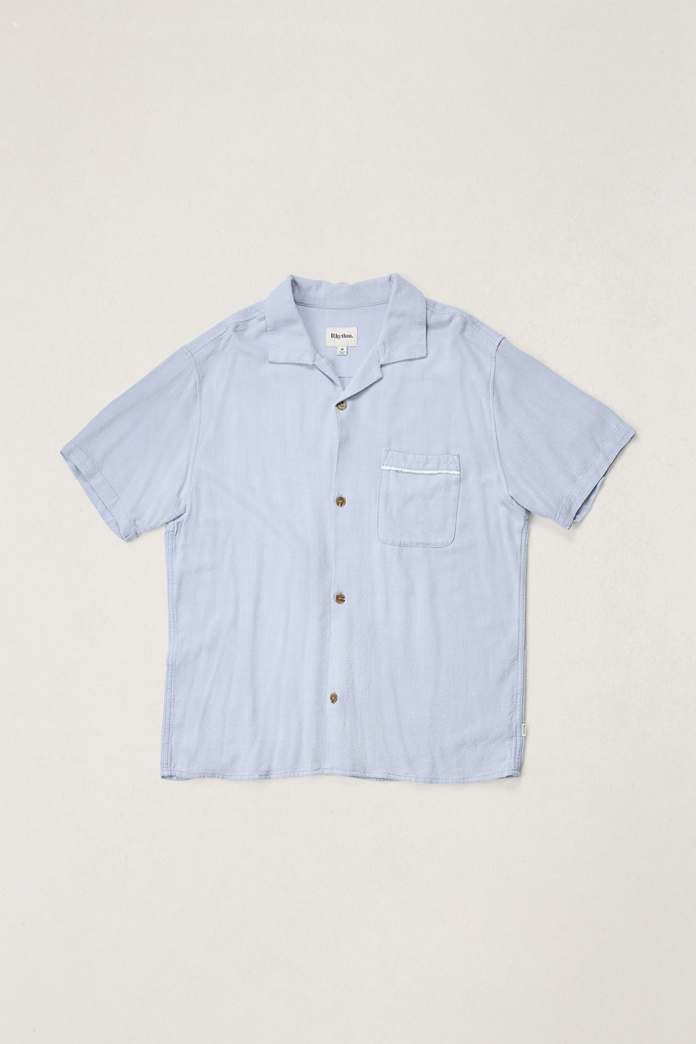 Men's Rhythm Daytona S/S Shirt in Sky