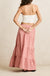 Women's Rhythm Kirra Check Tiered Maxi Skirt