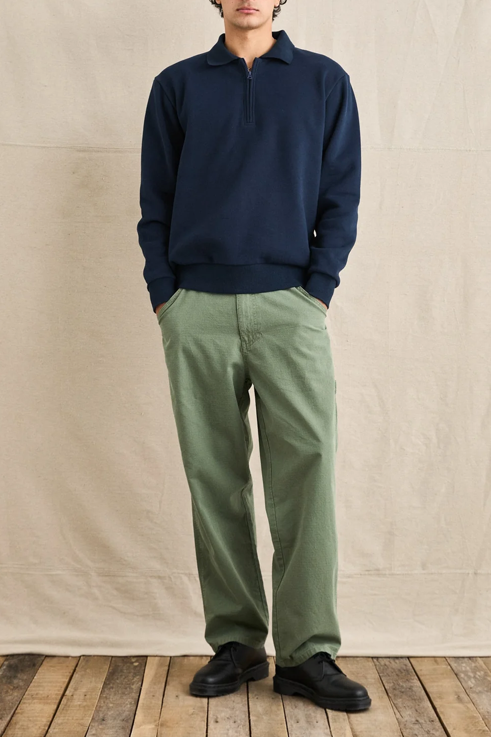 Men's Rhythm Pacific Vintage Fleece in Blue