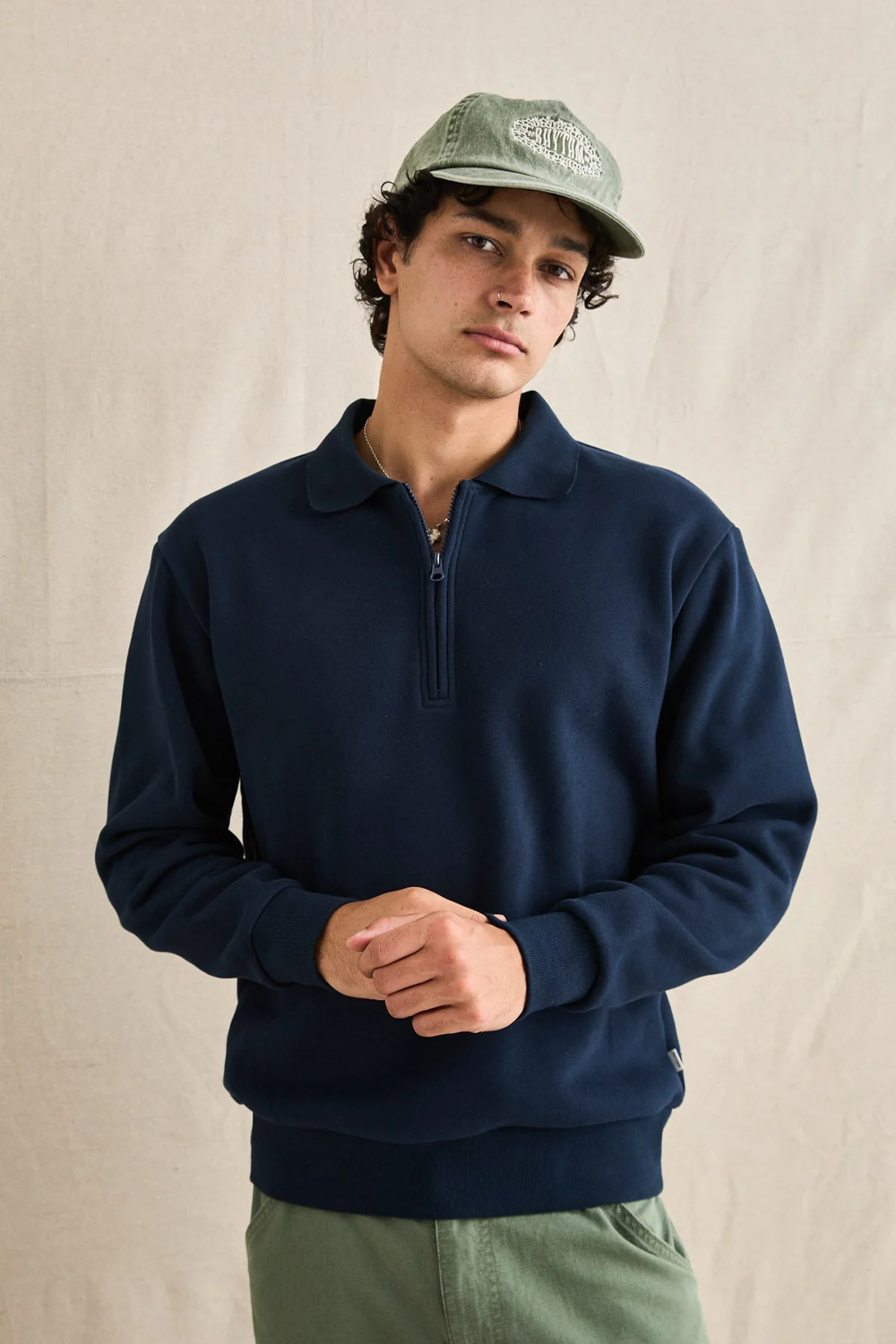 Men's Rhythm Pacific Vintage Fleece in Blue