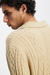 Men's Rhythm Mohair Quarter Zip Fisherman Knit