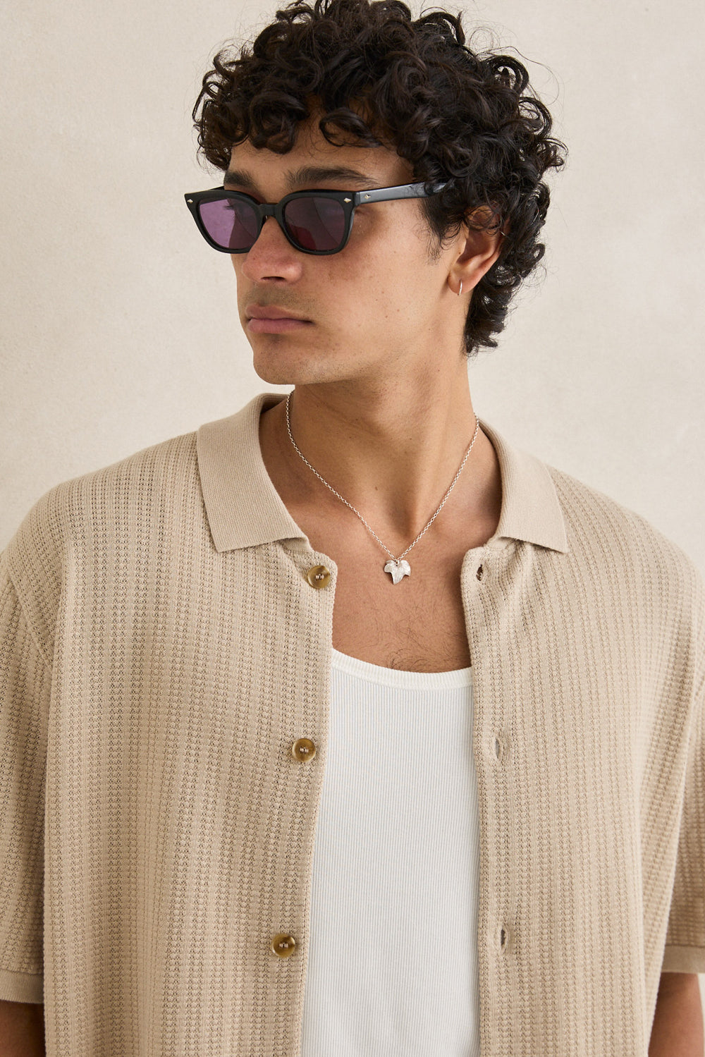 Men's Rhythm Textured Knit S/S Shirt