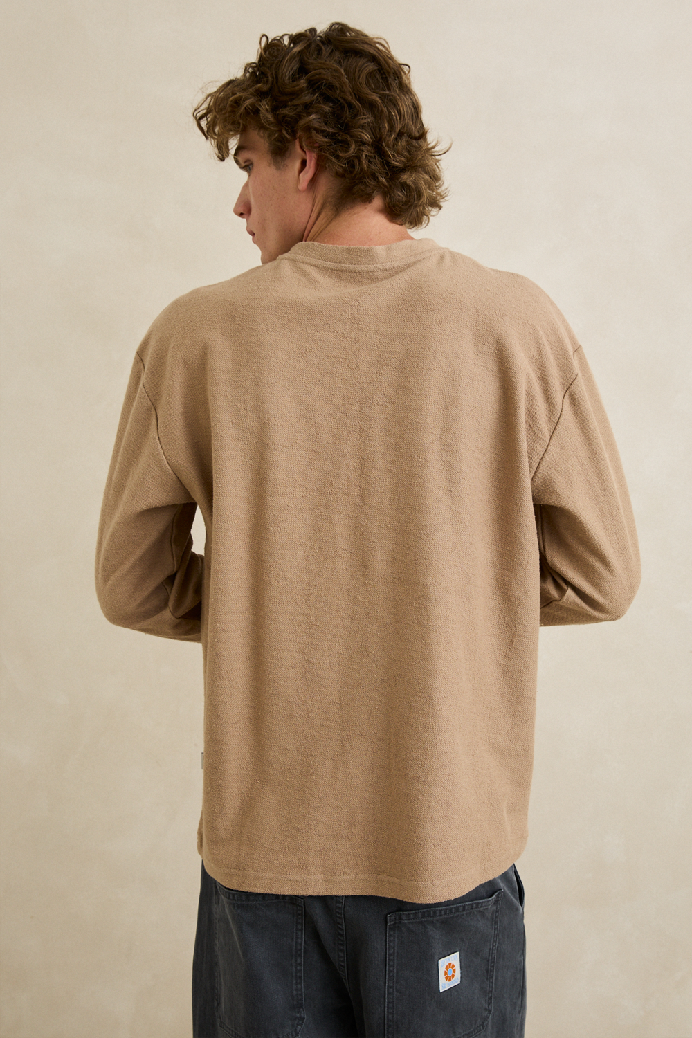 Men's Rhythm Vintage L/S Terry in Incense