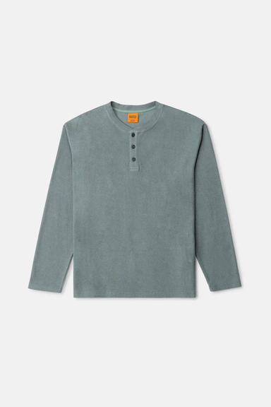 Men's Rhythm Vintage LS Terry in Silver Pine