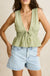 Women's Rhythm Vista Stripe Tie Front Top