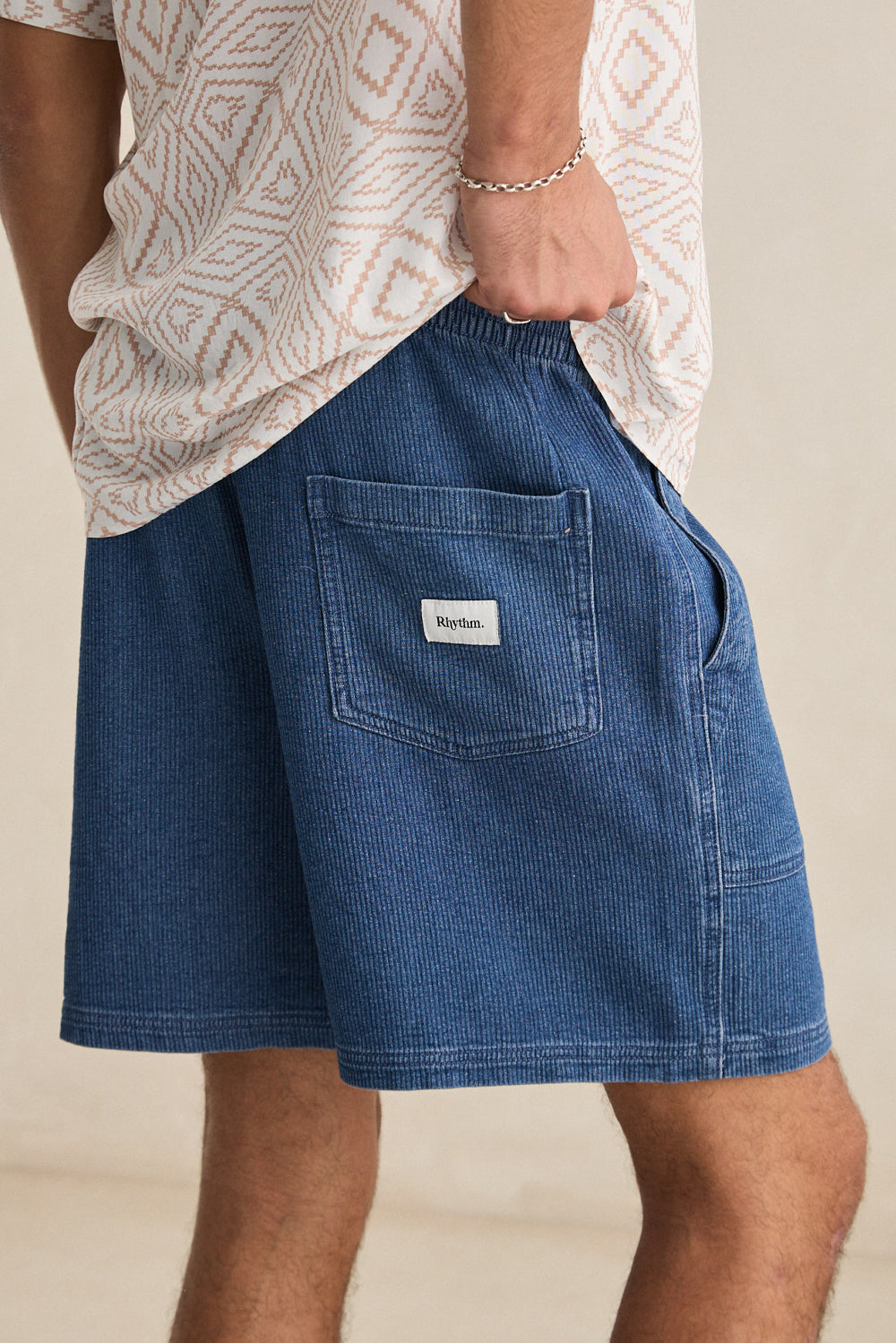 Men's Rhythm Textured Wale Jam Short