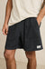 Men's Rhythm Textured Wale Jam Short in Dark Indigo