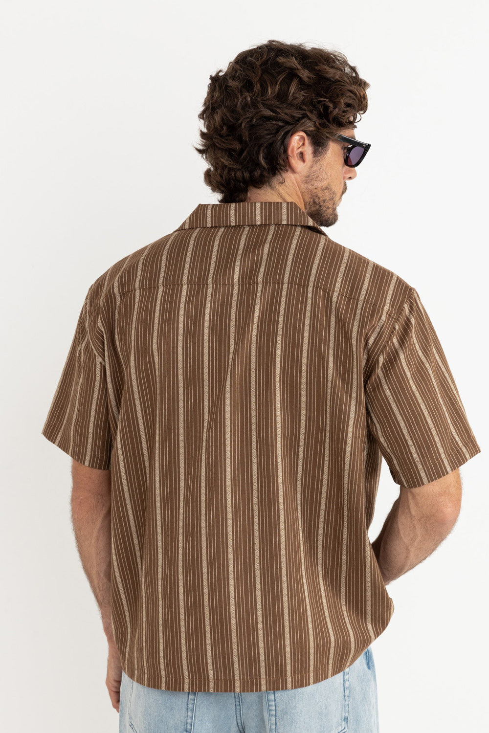Men's Rhythm West Winds Stripe S/S Shirt