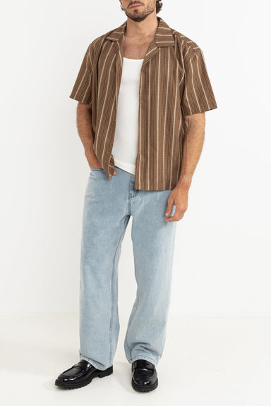 Men's Rhythm West Winds Stripe S/S Shirt