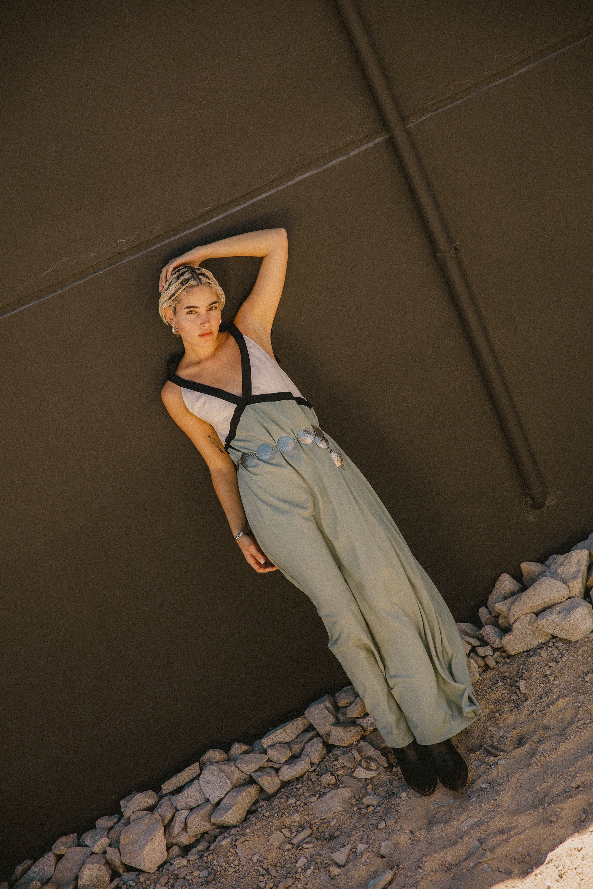Women's Brixton Sunset Tie Slip Dress