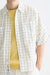 Men's Scotch & Soda Check Loose Fit S/S Shirt