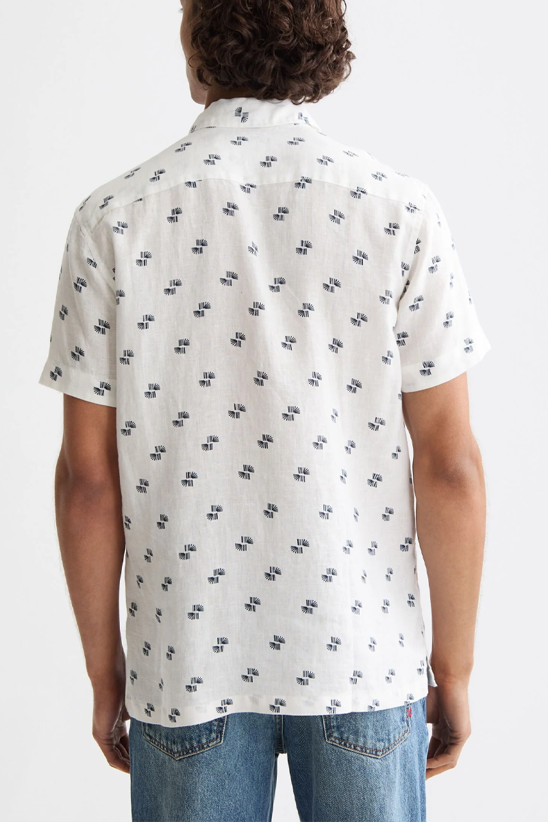 Men's Scotch & Soda AOP S/S Shirt in Art Dept Rays