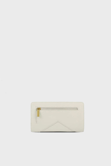 Sophie Wallet in Coconut Cream